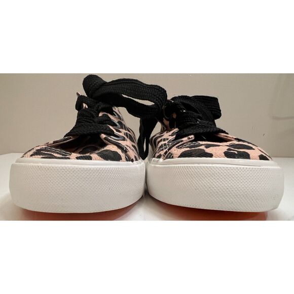 Rocket Dog Athena Safari Pink Leopard Spots slip-on sneaker. Size 9(W). - Picture 2 of 8
